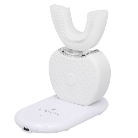 Automatic Electric Toothbrush Wireless Charging with U Type Toothbrush