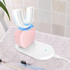 Automatic Electric Toothbrush Wireless Charging with U Type Toothbrush