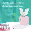 Automatic Electric Toothbrush Wireless Charging with U Type Toothbrush