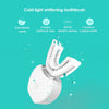 Automatic Electric Toothbrush Wireless Charging with U Type Toothbrush
