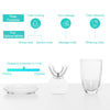 Automatic Electric Toothbrush Wireless Charging with U Type Toothbrush